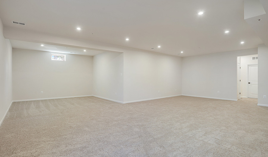Basement of the Preston floor plan