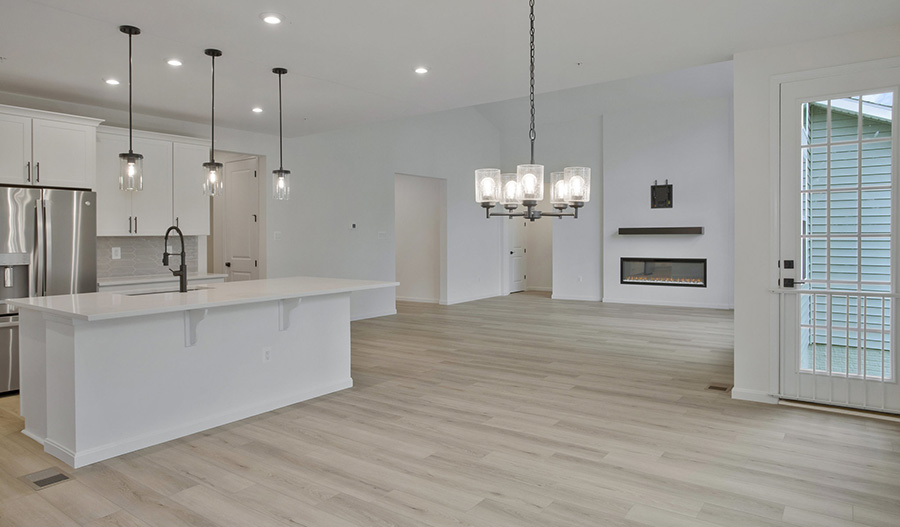 Great Room of the Melody floor plan