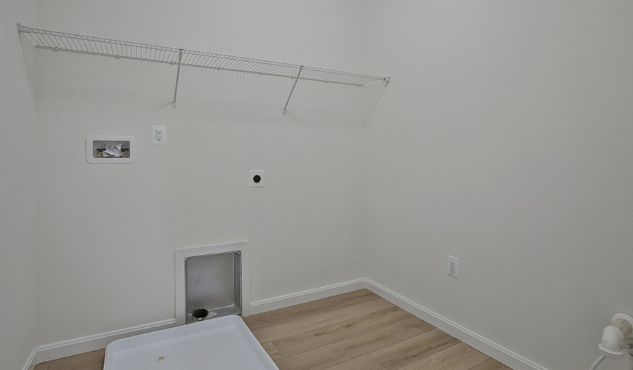 Laundry Room of the Melody floor plan