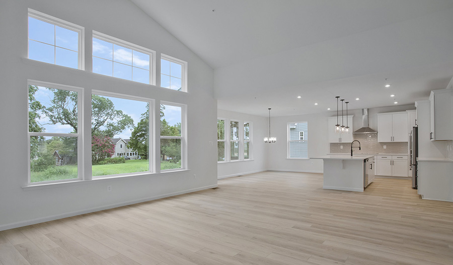 Great Room of the Melody floor plan