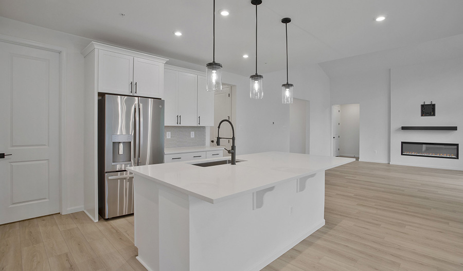 Kitchen of the Melody floor plan