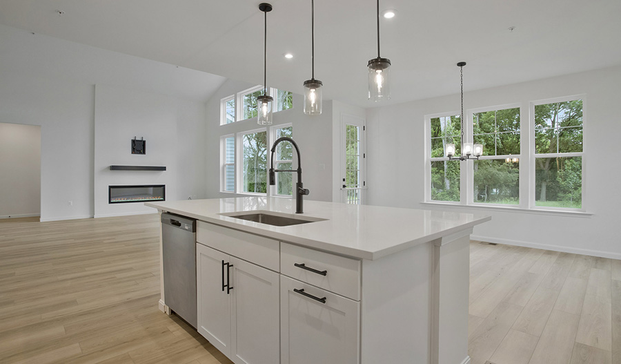Kitchen of the Melody floor plan