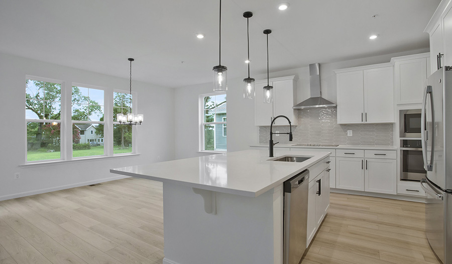 Kitchen of the Melody floor plan