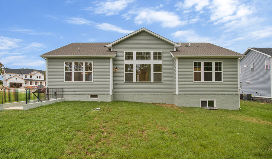 Rear Exterior of the Melody floor plan