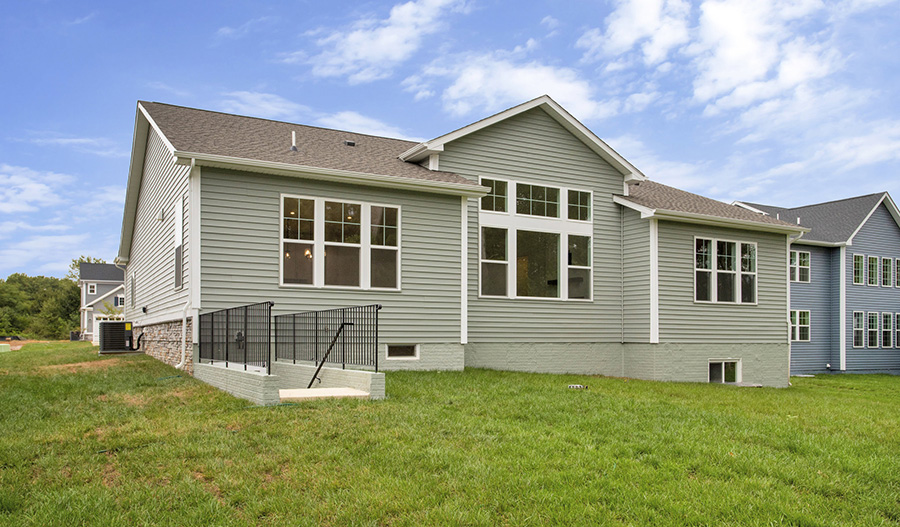 Rear Exterior of the Melody floor plan