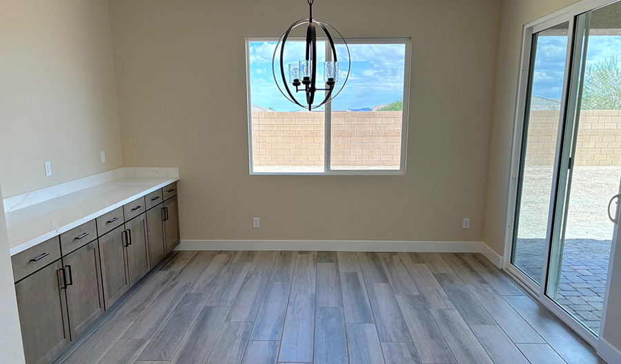Dining Area of the Darius floor plan