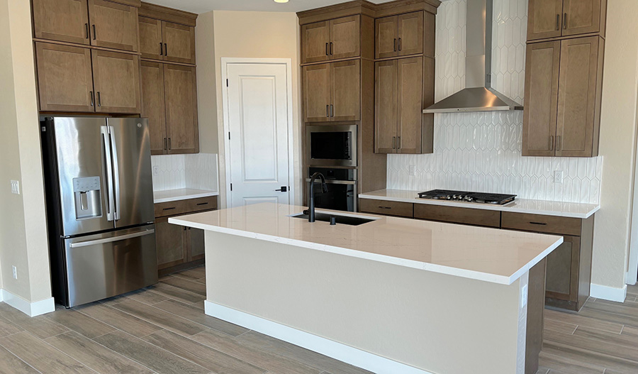 Kitchen of the Darius floor plan