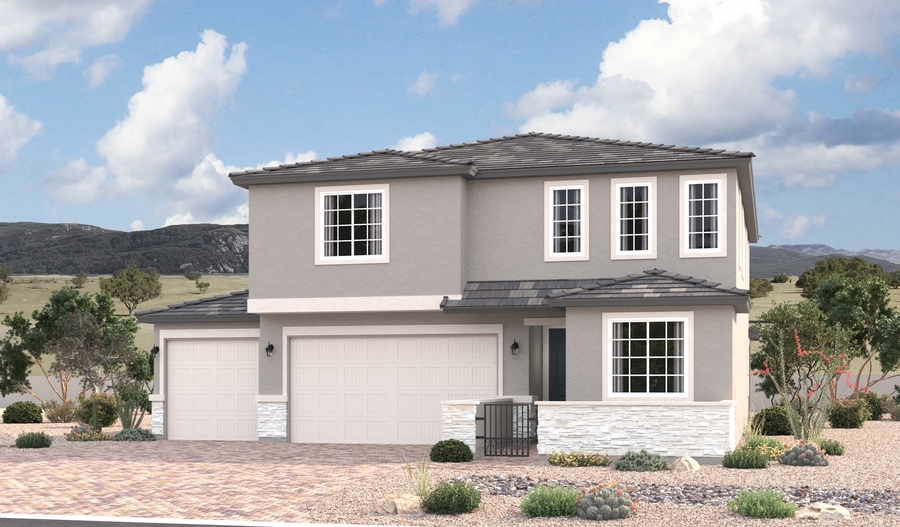 Elevation C of the Moonstone floor plan
