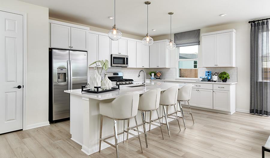 Kitchen of the Agate floor plan