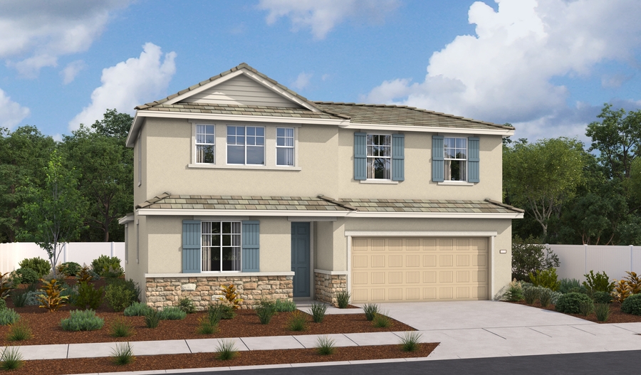 Elevation C of the Elderberry floor plan