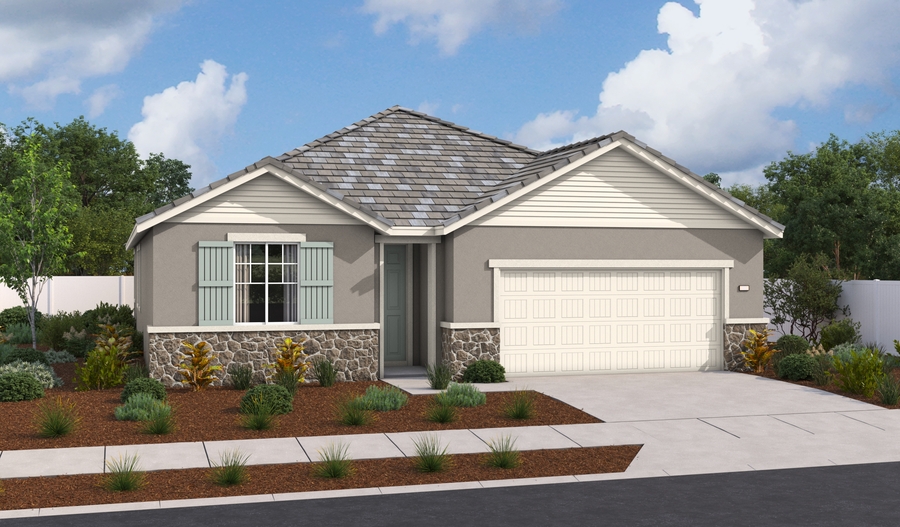 Elevation C of the Slate floor plan