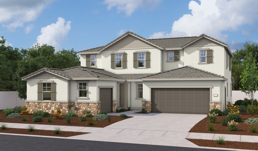 Elevation C of the Jasmine floor plan