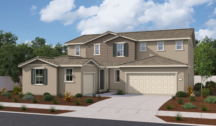 Elevation A of the Jasmine floor plan