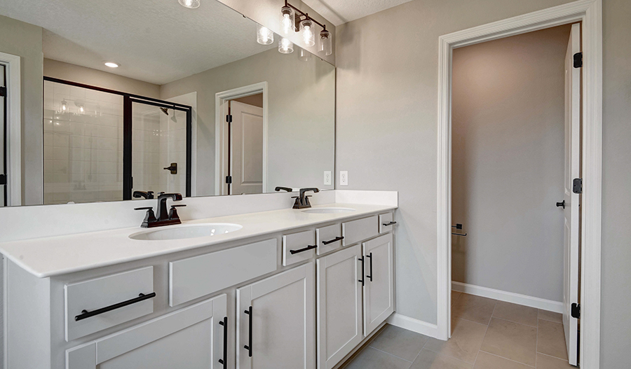 Bathroom of the Moonstone floor plan