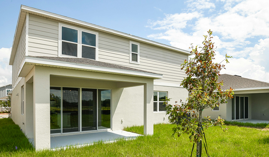 Rear Exterior of the Moonstone floor plan