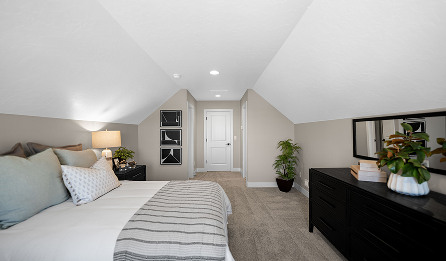 Bedroom of the Helena floor plan