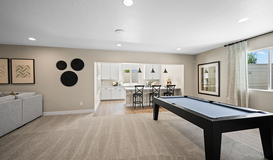 Living Room of the Helena floor plan