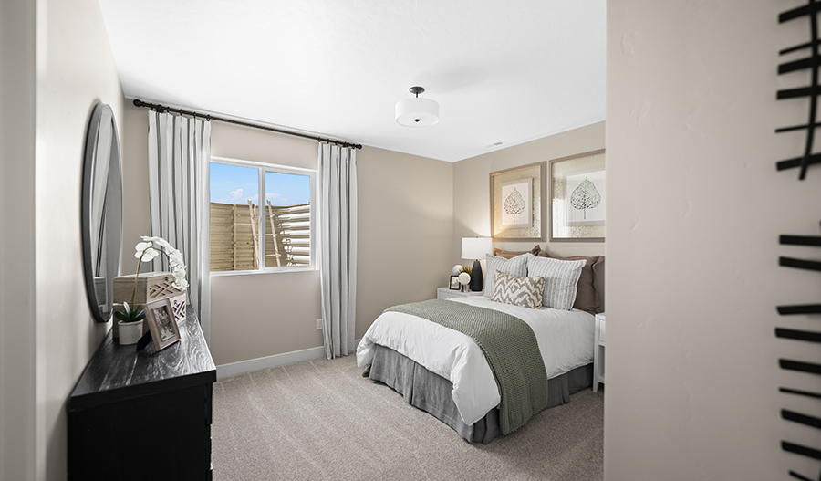 Bedroom of the Helena floor plan