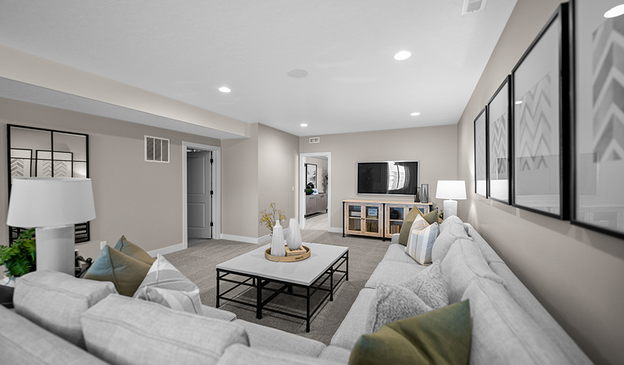 Recreation Room of the Helena floor plan