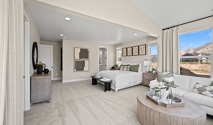 Bedroom of the Helena floor plan