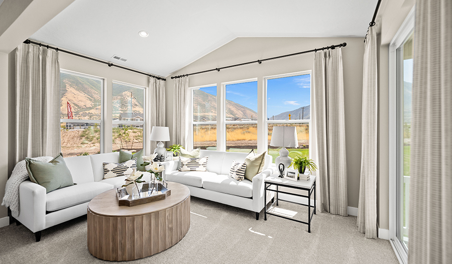 Living Room of the Helena floor plan