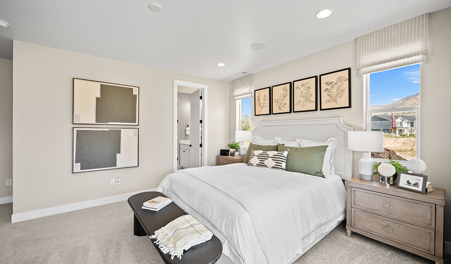 Bedroom of the Helena floor plan
