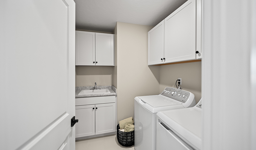 Laundry Room of the Helena floor plan