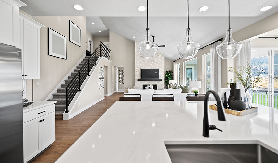 Kitchen of the Helena floor plan