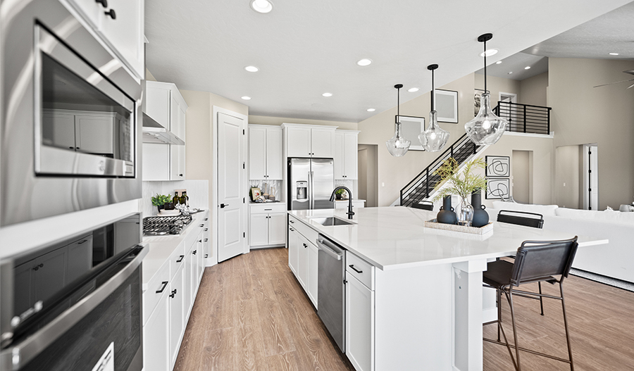 Kitchen of the Helena floor plan