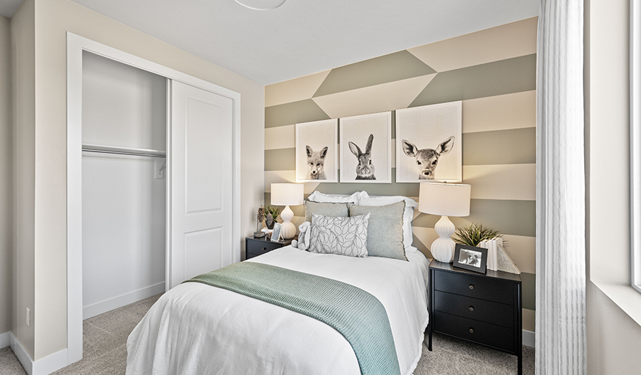 Bedroom of the Helena floor plan