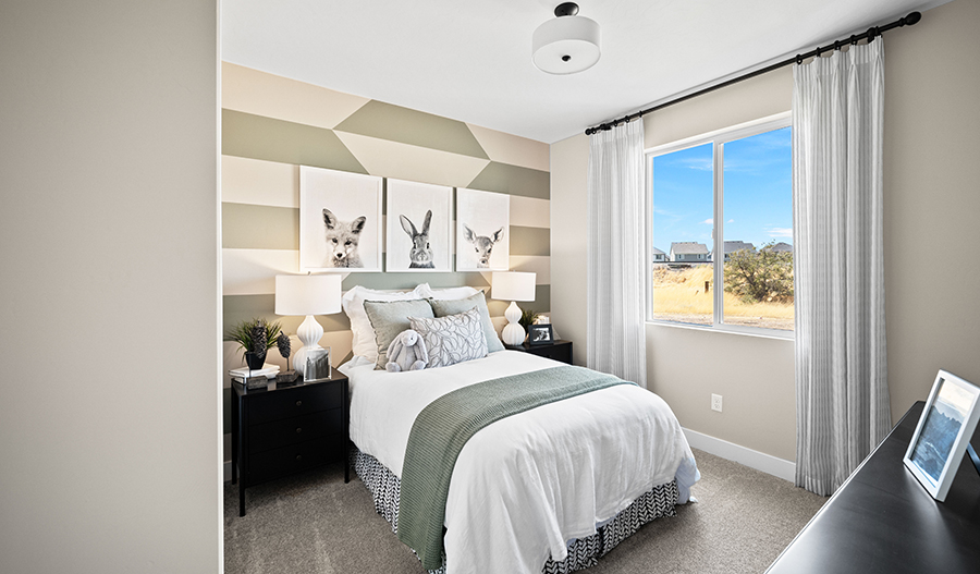 Bedroom of the Helena floor plan