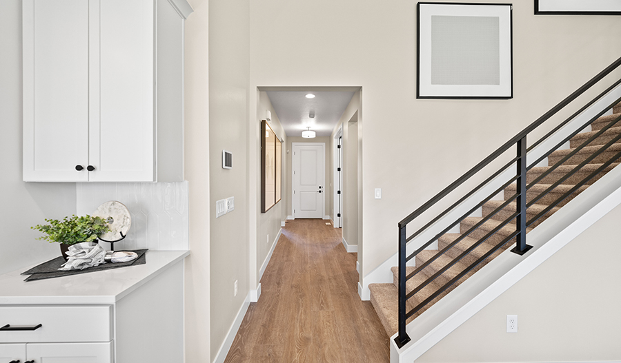 Hallway of the Helena floor plan