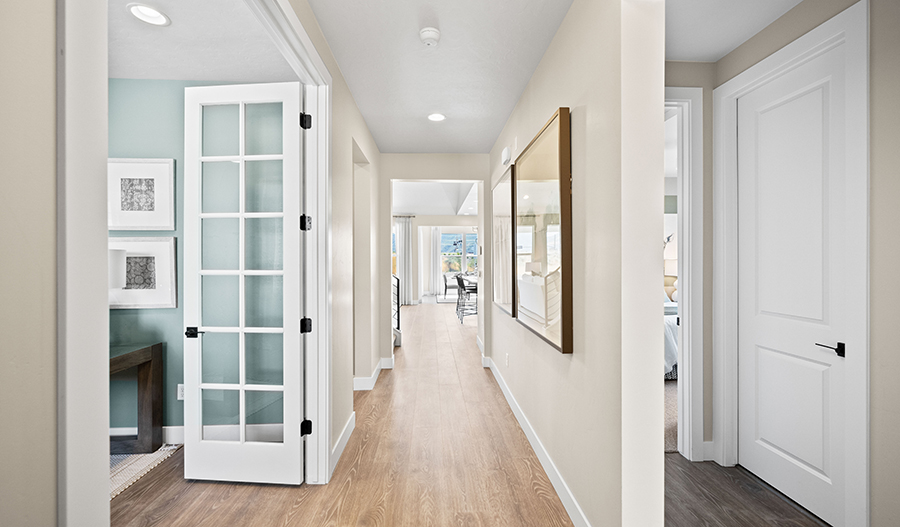 Hallway of the Helena floor plan