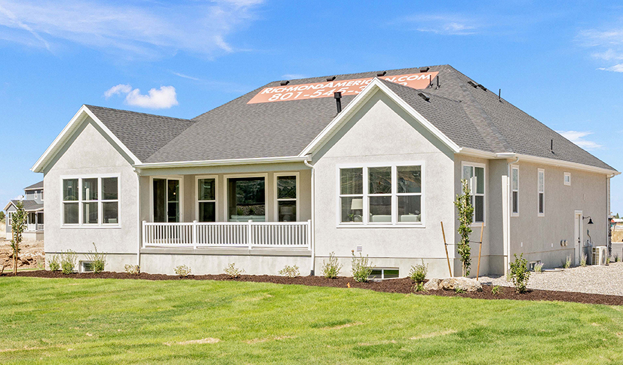 Rear Exterior of the Helena floor plan