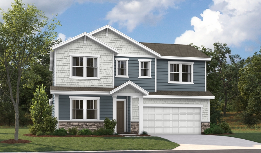 Elevation C of the Denali floor plan