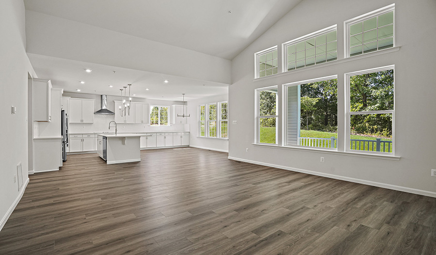 Great Room of the Melody floor plan