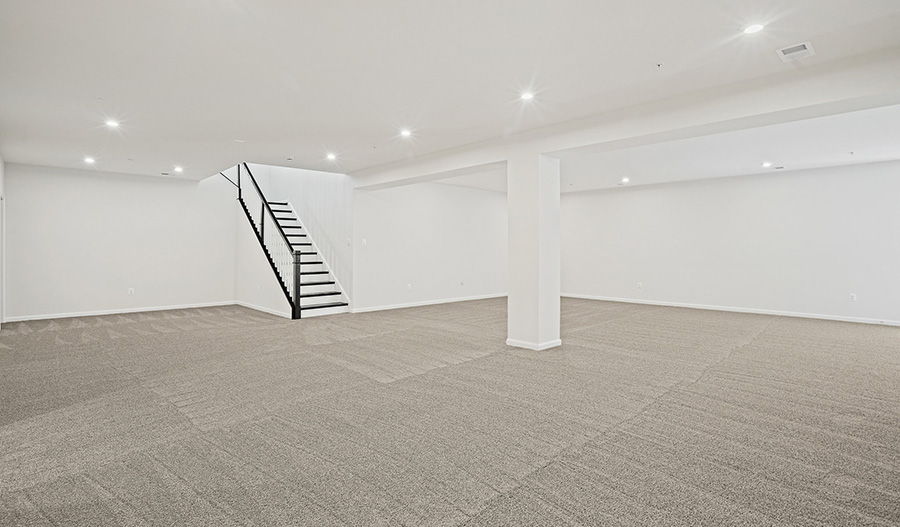 Basement of the Melody floor plan