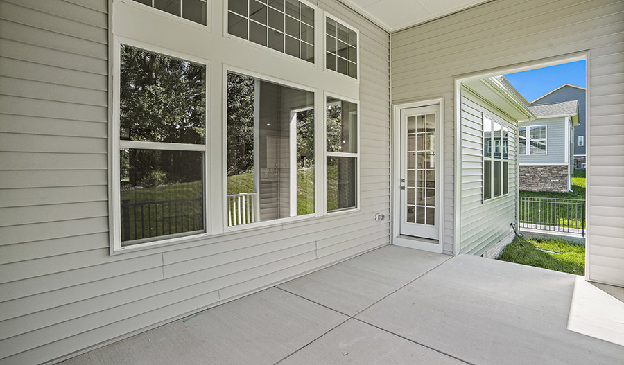 Rear Exterior of the Melody floor plan