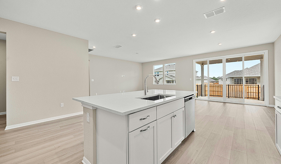 Kitchen of the Elderberry floor plan