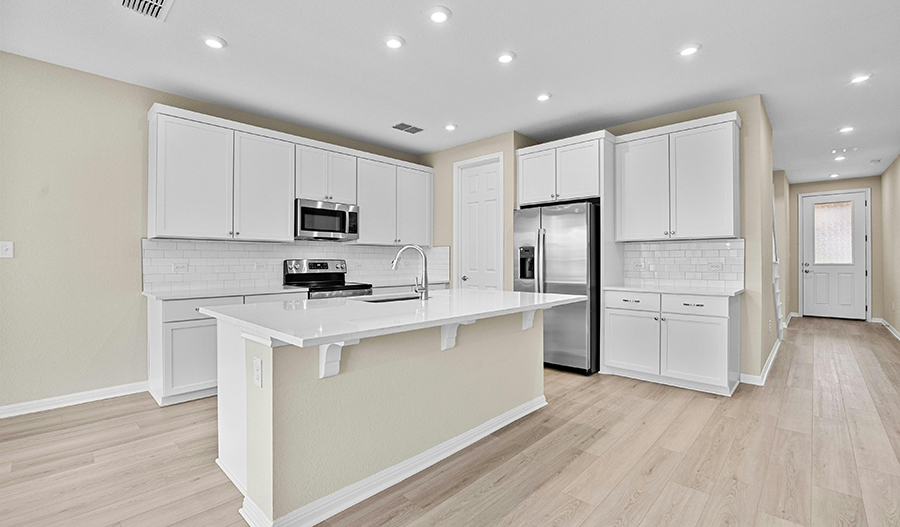 Kitchen of the Elderberry floor plan