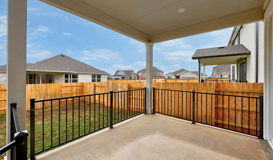 Rear Exterior of the Elderberry floor plan