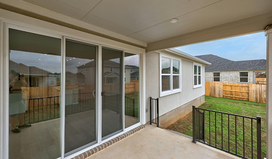Rear Exterior of the Elderberry floor plan
