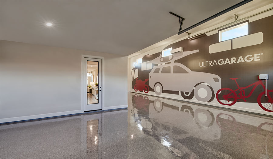 RV Garage of the Pewter floor plan