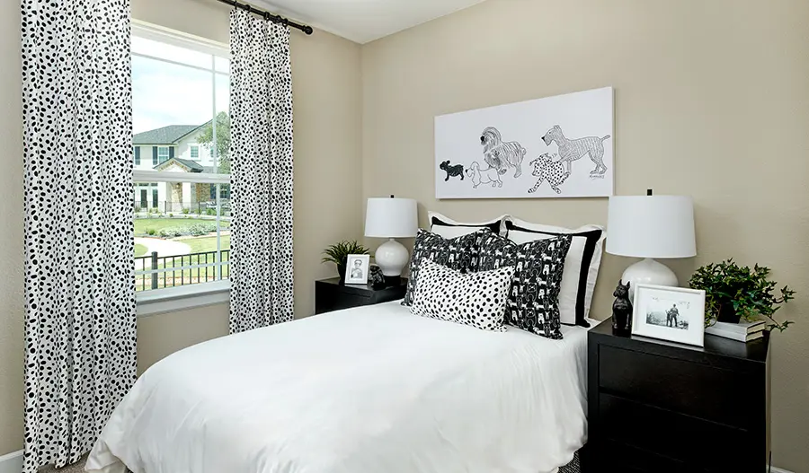 Bedroom Bedroom of the Pewter floor plan