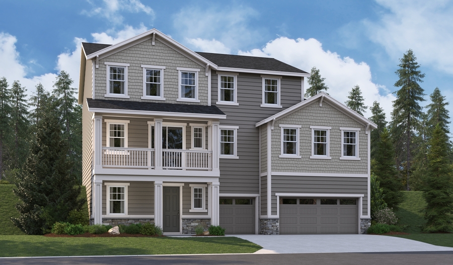 Elevation Q of the Orlando floor plan