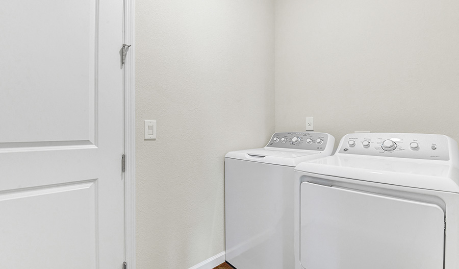 Laundry Room of the Ruby floor plan