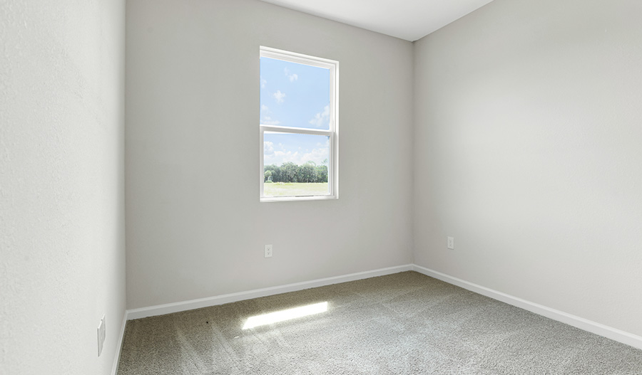 Bedroom of the Ruby floor plan