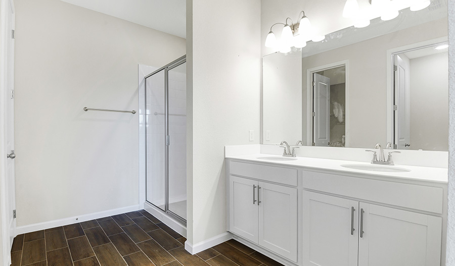 Bathroom of the Ruby floor plan