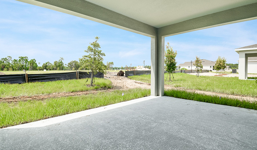 Rear Exterior of the Ruby floor plan