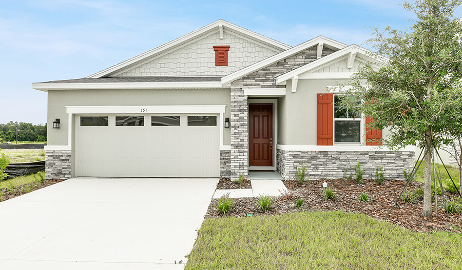 Exterior of the Ruby floor plan